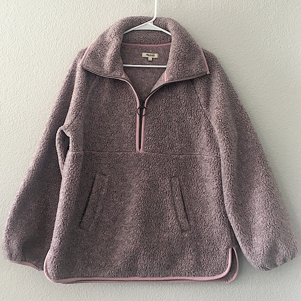 Madewell Polartec® Fleece Half-Zip Jacket - Picture 2 of 11